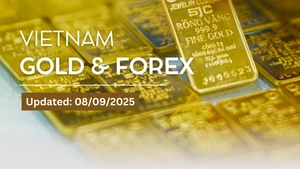Infographic: Sharp decline in SJC gold bar prices on September 8