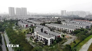 High-end apartment projects in Gamuda Gardens Urban Area in Ha Noi are developed by Malaysian real estate group Gamuda Land. (Photo: VNA)