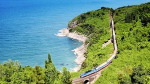 The Reunification Express passes through Hai Van Pass, which lies between Hue and Da Nang. (Photo: Lonely Planet)