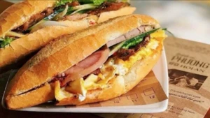Banh mi from Viet Nam ranks among the world’s 25 tastiest sandwiches. (Photo: nhandan.vn)