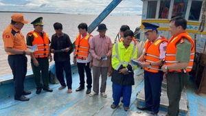 Vinh Long intensifies IUU prevention communication for fishermen. (Photo: HOANG TRUNG)