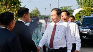NA Chairman Tran Thanh Man attended the first Thanh Xuan Communal Party Congress in the 2025-2030 term.
