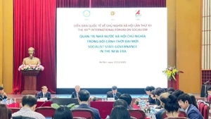 The opening of the 12th International Forum on Socialism