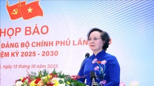 Minister of Home Affairs Pham Thi Thanh Tra (Photo: VNA)