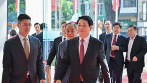 State President Luong Cuong attends the anniversary event.