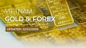 Infographic: Gold bars and rings prices fall on November 12 after two-day rally