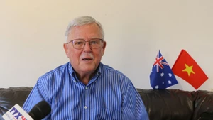 Australian Prof. Carl Thayer from the Australian Defence Force Academy at the University of New South Wales. (Photo: VNA)