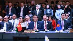 Prime Minister Pham Minh Chinh is at the ASEAN- New Zealand Commemorative Summit in Kuala Lumpur. (Photo: VNA)