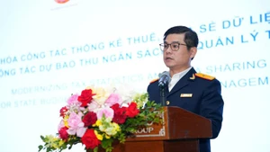 Deputy Director General Vu Chi Hung delivers the opening remarks.