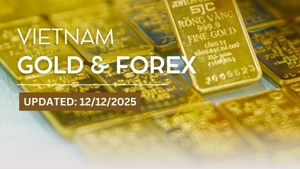 Infographic: SJC gold bars rise by 1.1 million VND per tael on December 12