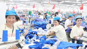 Production workshop of Star Fashion Company Limited. (Photo: nhandan.vn)