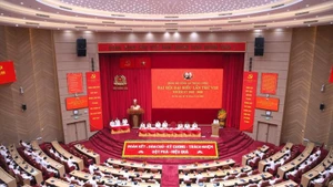 At the closing ceremony of the 8th Congress of the Central Public Security Party Organisation (Photo: VNA)