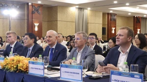 Participants in the Viet Nam – EU Economic and Trade Cooperation Forum 2025 in HCM City on October 17 (Photo: VNA)