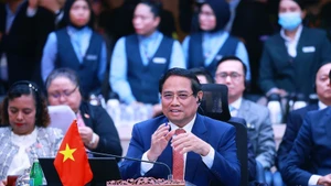 PM Pham Minh Chinh speaks at the summit (Photo: VNA)