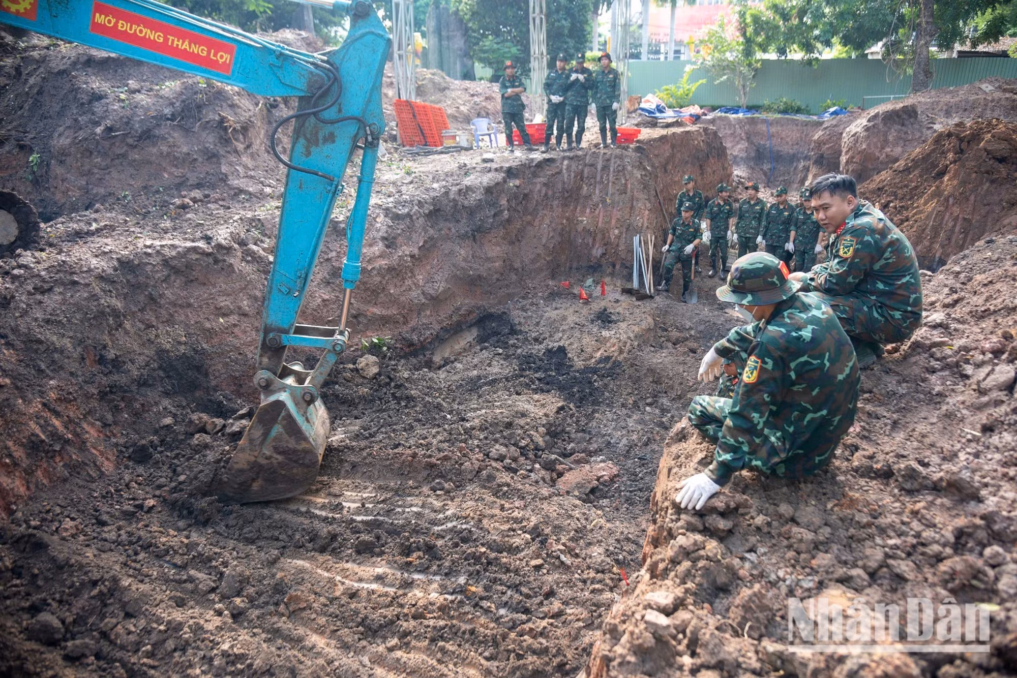 The communal graves remain buried deep beneath the earth, while the remains of the fallen continue to await the day they can be returned to their families.