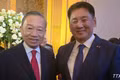 General Secretary of the Communist Party of Viet Nam Central Committee and President To Lam (L) meets with Mongolian President Ukhnaagiin Khürelsükh in New York. (Photo: VNA)