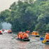 Delegates visit Trang An Ecotourism Complex. (Photo: YEN TRINH)