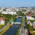 The landscape along both banks of the An Cuu River in Hue City. (Photo: L. HOANG)