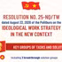 [Infographic] Eight key groups of tasks and solutions for the Ideological Work Strategy in the new context
