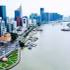 Sai Gon River running through central Ho Chi Minh City. (Photo: THE ANH)