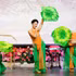 Artists from the Viet Nam National Arts Theatre perform at the “The Fatherland in Our Hearts” artistic programme held at the Vietnamese Cultural Centre in France on September 19.