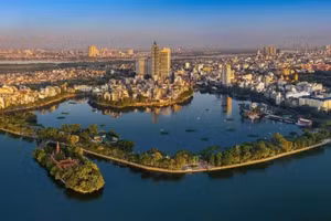 A corner of Ha Noi. (Photo: Bui Ngoc Cuong)