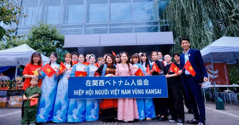 The Vietnamese Association in the Kansai region took an active part in the event as an official supporting partner, contributing to the promotion of people-to-people exchanges and international integration.