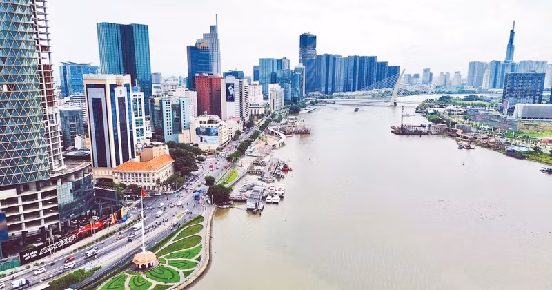 A view of Ho Chi Minh City. (Photo: THE ANH)