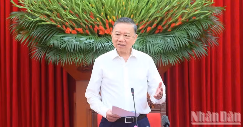 Party General Secretary and President To Lam. (Photo: DANG KHOA)