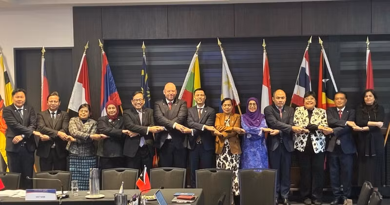 Delegates at the 33rd ASEAN–New Zealand Dialogue (Photo: Vietnamese Ministry of Foreign Affairs)