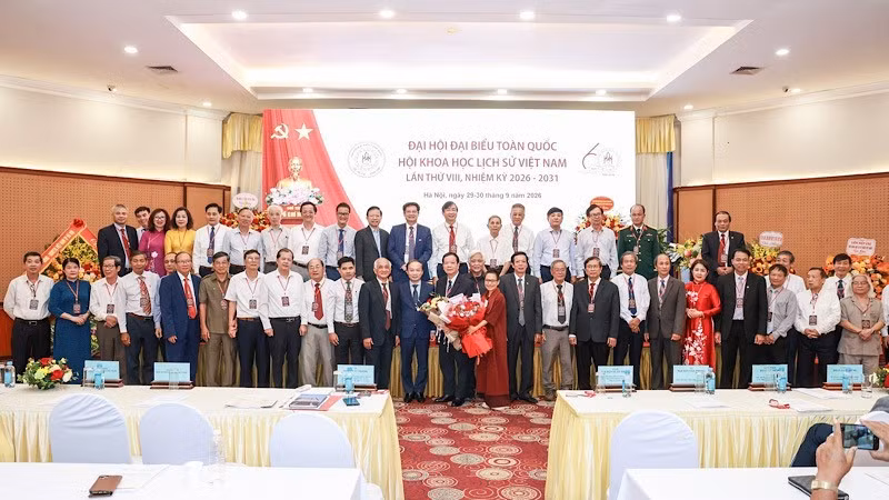 The Executive Committee makes its debut at the Congress. (Photo: QUANG VINH)