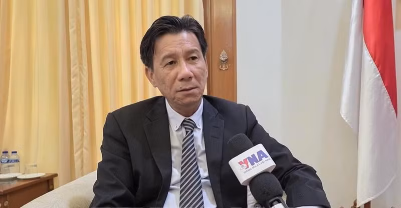 Vietnamese Ambassador to Indonesia Ta Van Thong (Photo: VNA)