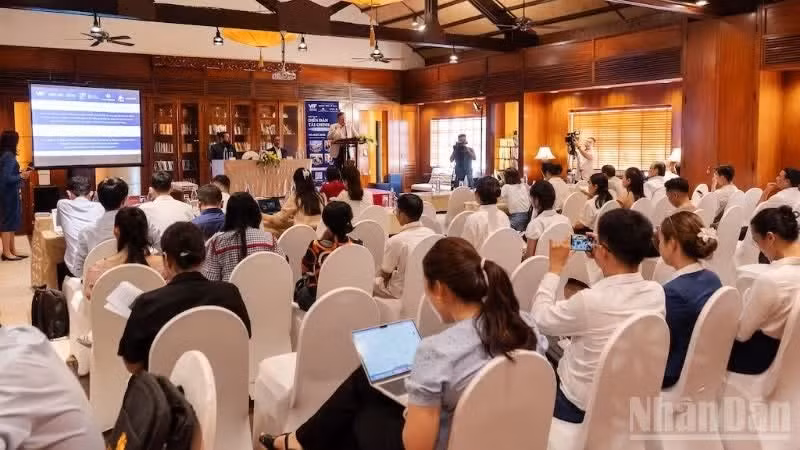 At the press conference on Viet Nam Financial Forum 2026. (Photo: NDO)
