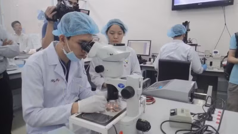 Scientific research activities at Viet Nam National University Ho Chi Minh City.