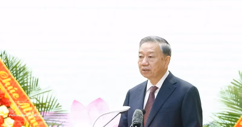 Party General Secretary and State President To Lam (Photo: VNA)