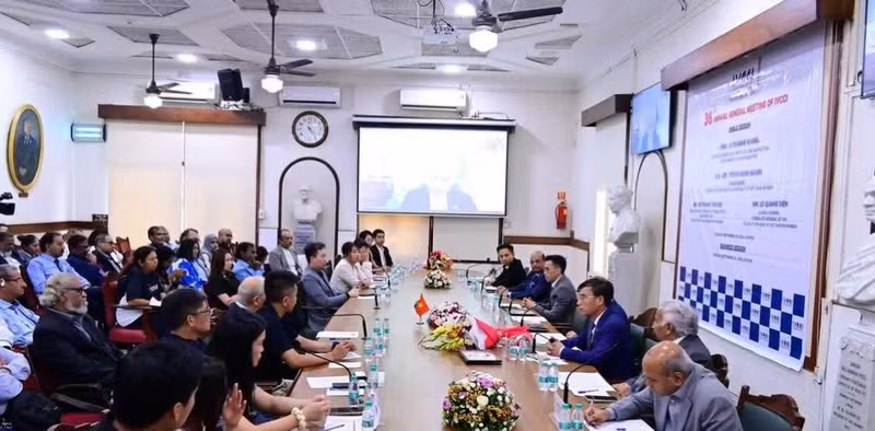 Viet Nam, India move to deepen business, e-commerce connectivity. (Photo: VNA)