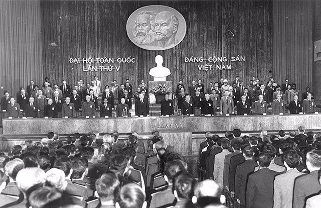 The 5th National Congress of the Communist Party of Viet Nam was held in Ha Noi, from March 27 to 31, 1982.