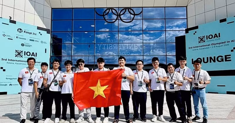 Viet Nam grabs two gold, one silver and four bronze medals at the third International Olympiad in Artificial Intelligence. (Photo published by VNA)