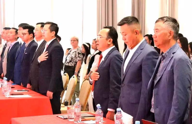 Delegates participate in the ceremony. (Photo: Embassy of Viet Nam in Poland)