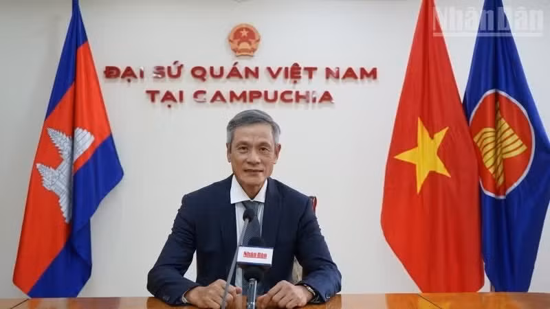 Vietnamese Ambassador to Cambodia Nguyen Minh Vu (Photo: NDO)