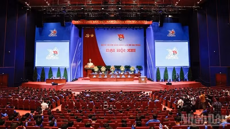 13th National Congress of Ho Chi Minh Communist Youth Union concludes. (Photo: NDO)