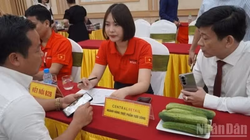 The Ha Tinh Department of Industry and Trade, in collaboration with Central Retail Viet Nam, organises a supply-demand matching conference to promote the province’s products through the GO! supermarket chain.