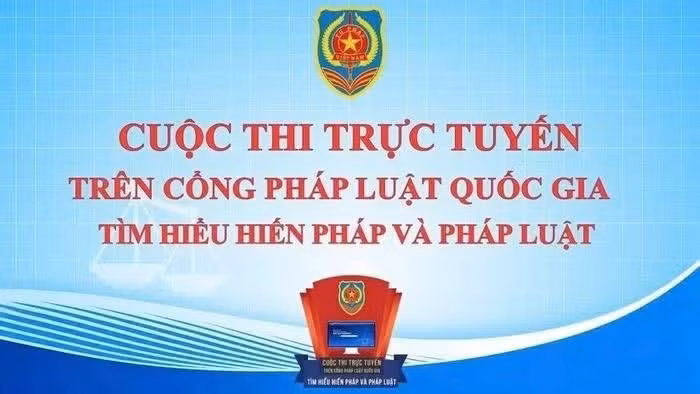 Nearly 2.6 million people took part in the online Constitution and law contest. (Photo: VNA)