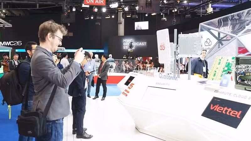 The 5G Open RAN ecosystem is a collaboration between Viettel and Qualcomm.