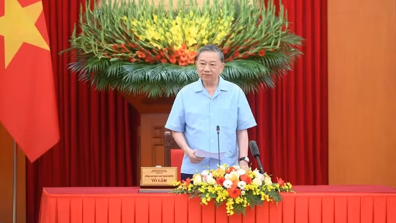 General Secretary and President To Lam. (Photo: DANG KHOA)