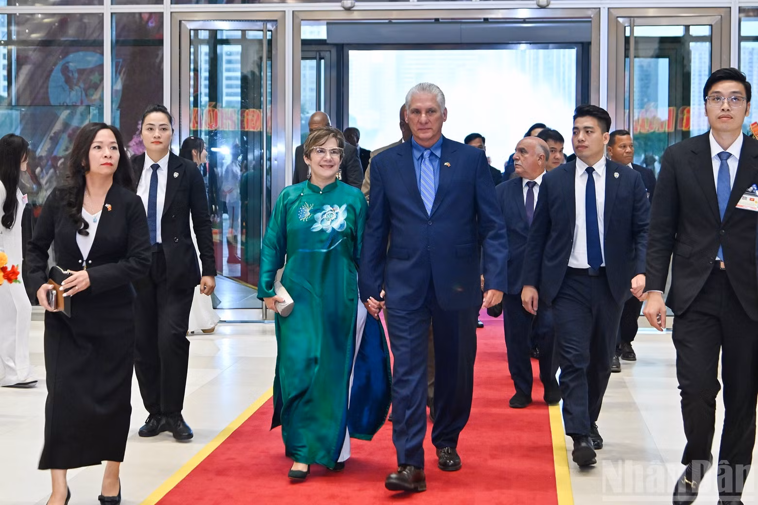 First Secretary and President of Cuba Miguel Diaz-Canel Bermudez and Spouse attended the banquet.