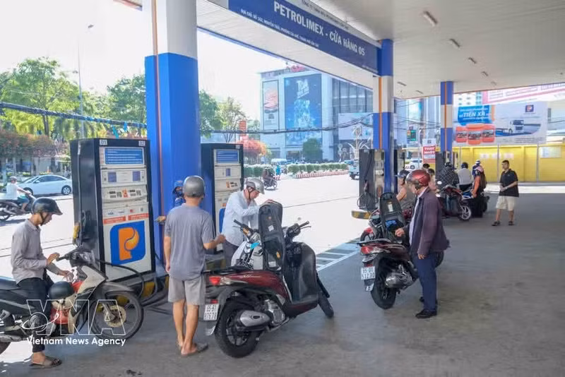 A filling station of Petrolimex (Photo: VNA)