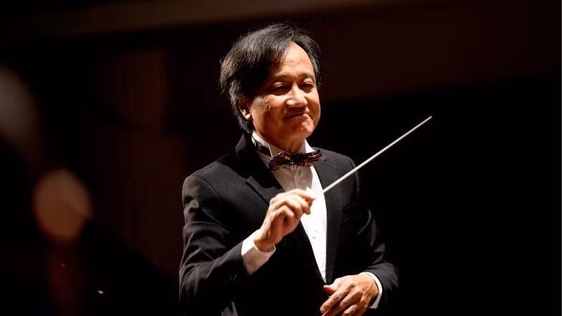 Meritorious Artist Tran Vuong Thach will conduct the concert. (Photo: HBSO)