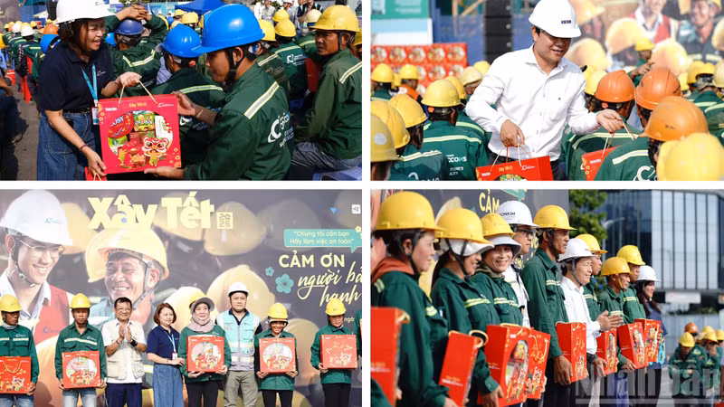 The gifts reflect appreciation for workers who have devoted their efforts over the past year.