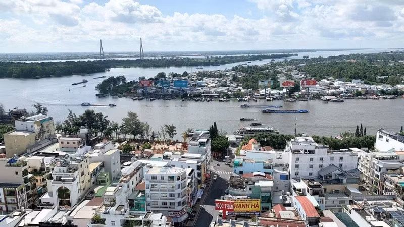 A view of Can Tho City. (Photo: THANH TAM)